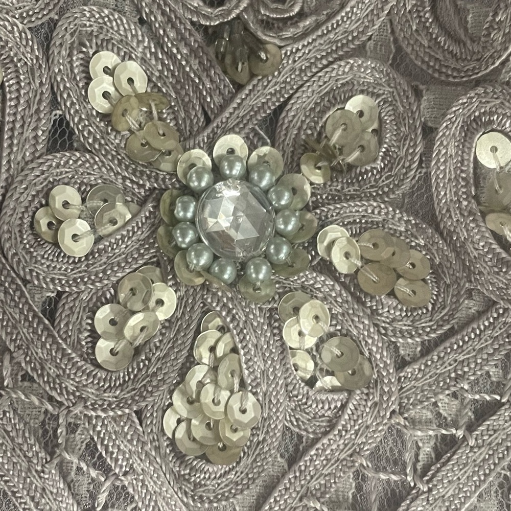 Sue Wong sequined rhinestone dress - Picture 9 of 10